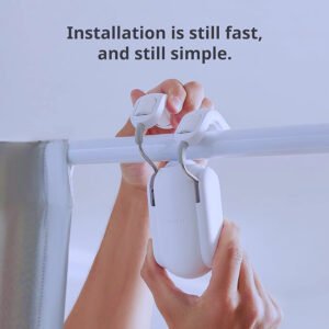 Automated curtain opener with sunrise simulation