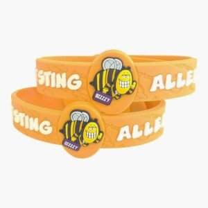 Allergy-detecting wristband