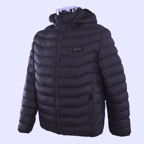 Heated jacket with app-controlled zones