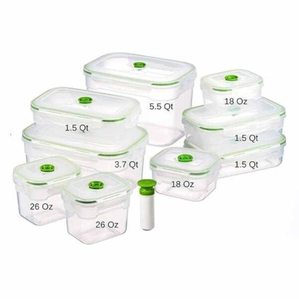 Vacuum sealing food containers | Hand Held Vacuum Food System