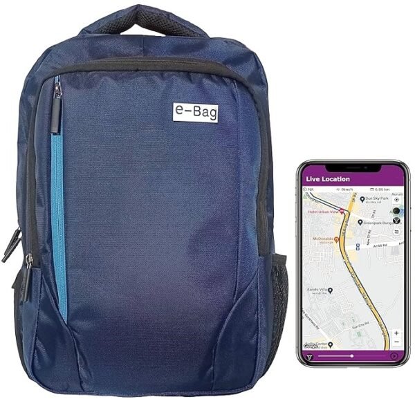 GPS enabled anti theft backpack