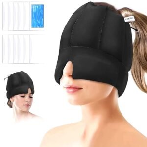 Wearable migraine relief headband