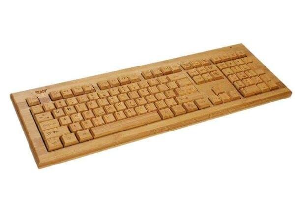 wooden keyboard