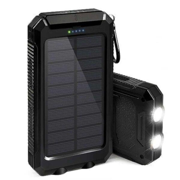Solar powered portable charger