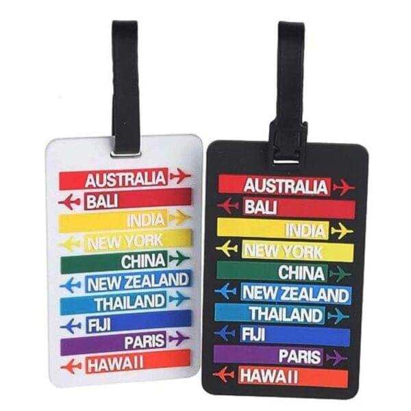 Waterproof e-paper luggage tag